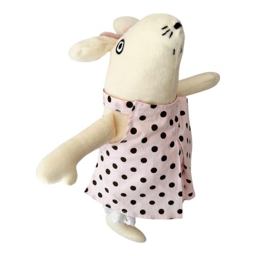 przytulanka mysz w brazowe kropki.JPG