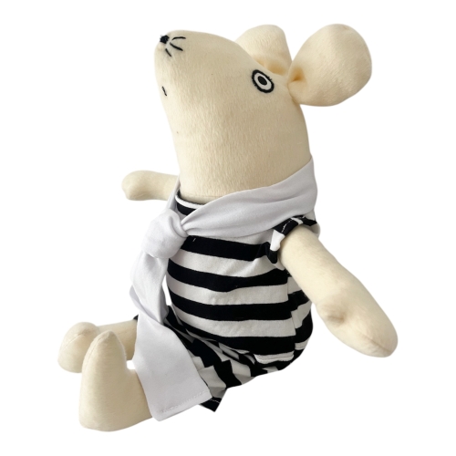 przytulanka mysz w czarne paski.JPG