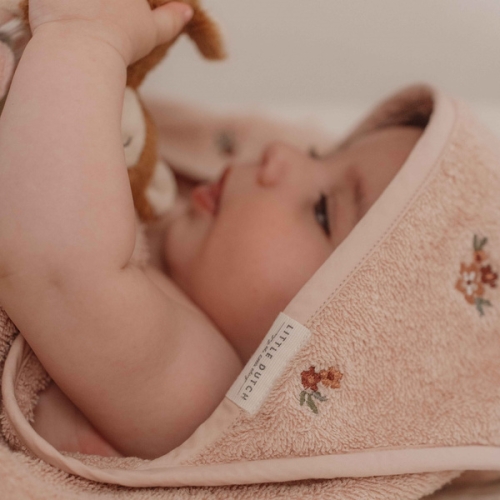 little dutch bawełniany ręcznik z kapturkiem blossom.jpg