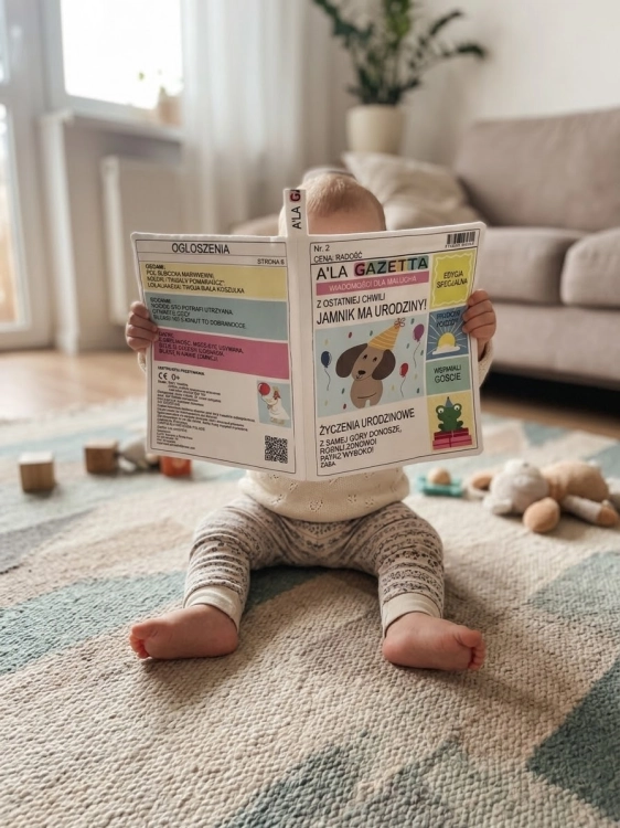 A'LA GAZETTA Książeczka sensoryczna Urodziny Jamnika.JPG